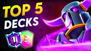 TOP 5 Decks in Clash Royale for the NEW Meta