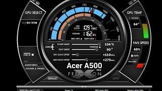 Acer A500 4.4.4 & 4.4.3 Settings