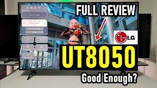 LG UT8050: FULL REVIEW / IS IT GOO ENOUGH? / 4K SMART TV WITH VA PANEL