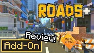 ROADS + ADDON is The Best Builders Addon for Minecraft Bedrock Edition - In-depth review!