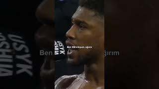 Anthony Joshua'nın Zihinsel Çöküşü #anthonyjoshua #usyk #shorts