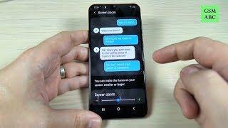 How to Increase the Font (Text) Size on Samsung Galaxy A10, A20, A30, A50, A70 & A80 (2019)