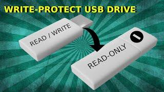 How to Create and Remove Read-Only USB Drive in Windows