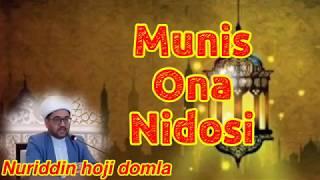 Munis ona nidosi-Nuriddin hoji domla/Мунис она нидоси-Нуриддин хожи домла