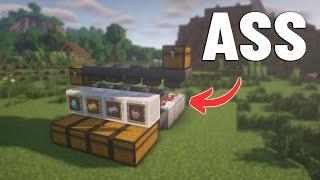 NEW UPDATED Minecraft Automatic Sorting System 1.21 Tutorial