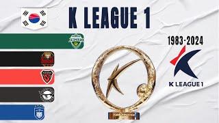 Korean K League 1 All Winners (1983-2024) | South Korea Football Champions