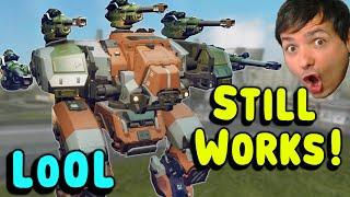 LOL! It Still Works! 5x RAILGUN Fury War Robots Frontiers Gameplay WRF