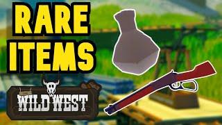 Top 5 RAREST Items - Roblox Wild West