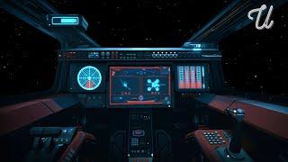 Fantastic Spaceship Cockpit Autopilot Simulator | Cockpit Sleep Sounds