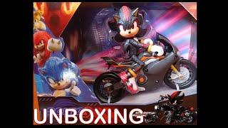 Sonic Movie 3 Figure Shadow Motorcycle Playset Unboxing.