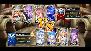 [King's Raid] F2P Japan Getting to Masters PvP TMG Miruru A2 19