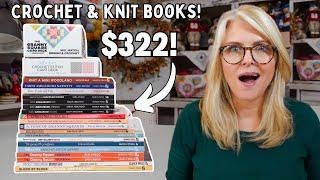 Reviewing $322 Worth of CROCHET & KNIT BOOKS [So You Don't Have To]