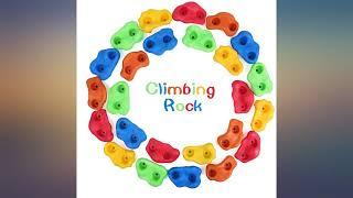 BIGLUFU 25 Pack Climbing Rock for Kids, Climbing Holds Set with 6 Ratchet Straps, review