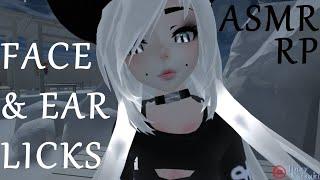 VR ASMR | Girlfriend Licks Your Face & Ears (Personal Attention Roleplay)(VRChat) | Jinxy VR