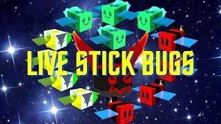 Bee Swarm Simulator - Live Stick Bugs With Fans!