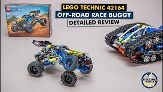 LEGO Technic 42164 Off-Road Race Buggy detailed building review