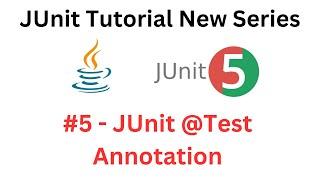 JUnit Tutorial - #5 - JUnit @Test Annotation | Unit Test Factorial Logic