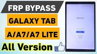 FRP BYPASS Samsung Galaxy Tab A/A7/A7 lite WITHOUT PC New Method