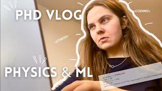 Day in the Life of a Machine Learning & Physics PhD student | Coding, biking, recipes | Vlog #1