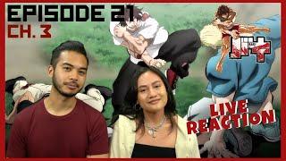 BAKI EP. 21 LIVE REACTION "THE SLAP FEST CONTINUES"