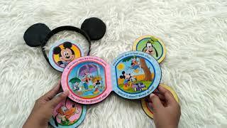 Disney Mickey Board Book (Includes Minnie Mouse Ears)