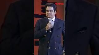 Throwback to when #DilipKumar won his Lifetime Achievement award at the 39th Filmfare Awards. 