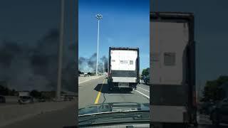 Truck on Fire