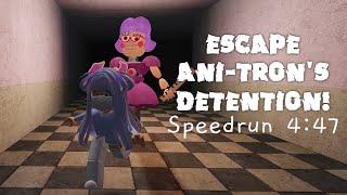 Roblox Escape Miss Ani-Tron's Detention! 4:47