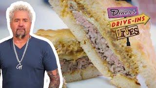 Guy Fieri Visits "One of a Kind" Sandwich Shop in VA | Diners, Drive-Ins and Dives | Food Network