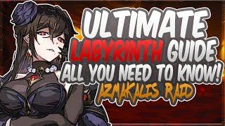 Labyrinth Raid Beginner Guide! (Royal Capital Azmakalis + Cycle) [Epic Seven]  UP-TO-DATE!