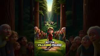 The Boy Who Tamed the Wild Beast #ai #aishorts #kids #kidsshorts #shorts #wisdom #motivation