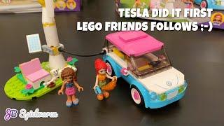 Review of LEGO Friends 41443 Olivia's electric car