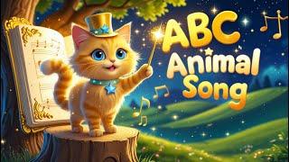 ABC Animal Song  | Fun Alphabet Song for Kids | Learn A to Z with Cute Animals 