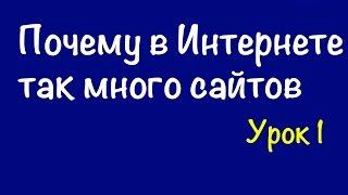 [Урок-1] Почему в Интернете так много сайтов? Как сделать сайт для заработка.