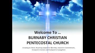 BCPC - May 18, 2025   Sunday Service  Speaker: Rev. Kris Baker