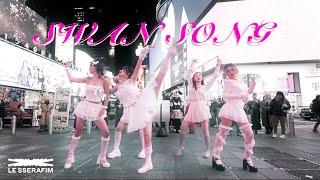 [KPOP IN PUBLIC | TIMES SQUARE] LE SSERAFIM (르세라핌) - 'Swan Song’ Dance Cover By 404 Dance Crew