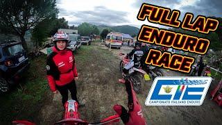 FULL LAP POV ON BOARD ENDURO RACE - ASSOLUTI D'ITALIA ENDURO - WHAT A CRAZY RACE