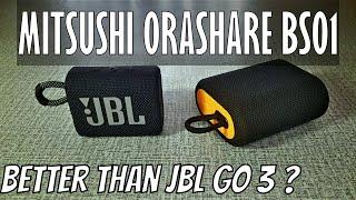 JBL GO 3 Look-alike | Mitsushi Orashare BS01 vs JBL GO 3 vs T&G TG-313 | Speaker Comparison