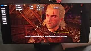 Test RedMagic 10 Pro (Snapdragon 8 Elite): The Witcher 3 /Winlator 9.0 (Vortek Driver) 60 FPS