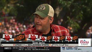 Blake Shelton as a guest star on College GameDay Football, September 2024