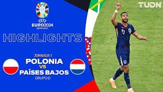 HIGHLIGHTS - Polonia vs Países Bajos | UEFA EURO 2024 - J1 | TUDN