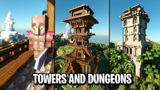 3 Новые Башни и Мощные Боссы в моде Towers & Dungeons