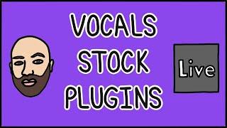 How to mix vocals with only stock plugins | Ableton Live