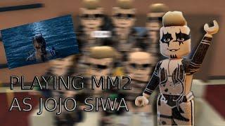 Playing MM2 as JOJO SIWA (KARMA)