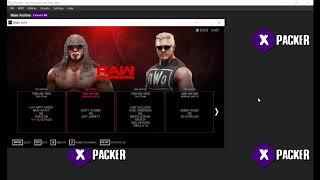 Adding wrestlers to Universe mode with X-Packer tutorial