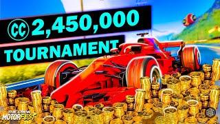 The BIGGEST GRAND RACE TOURNAMENT EVER - $2,450,000 CREW CREDITS PRIZE POOL!