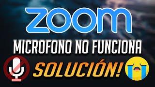 ZOOM - Microfono No Funciona [ Solucion] 2024