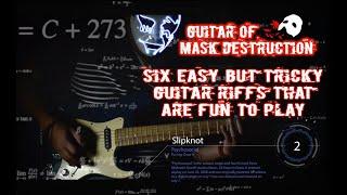 Six Easy But Tricky Guitar Riffs That Are Fun To Play, Standard And Drop Tuning