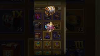 OPEN BAGS FOR MALEFICA 100 #shorts #castleclash