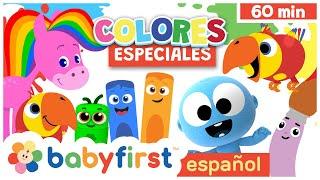 Colores Especiales! | Colección de Colores | 1 Hora | Pandilla de Colores y Larry | BabyFirst TV